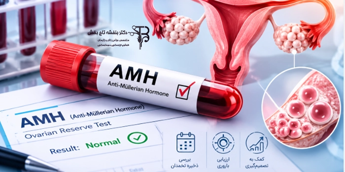 نحوه انجام آزمایش AMH